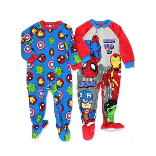 Boys Marvel Super Hero Adventures 2 pc Sleepwear Set pajamas 2T 4T or 5T